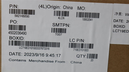 Lenovo MECHANICAL FRU KX3D1_DUMMY_SHUTTER 5M21H89590