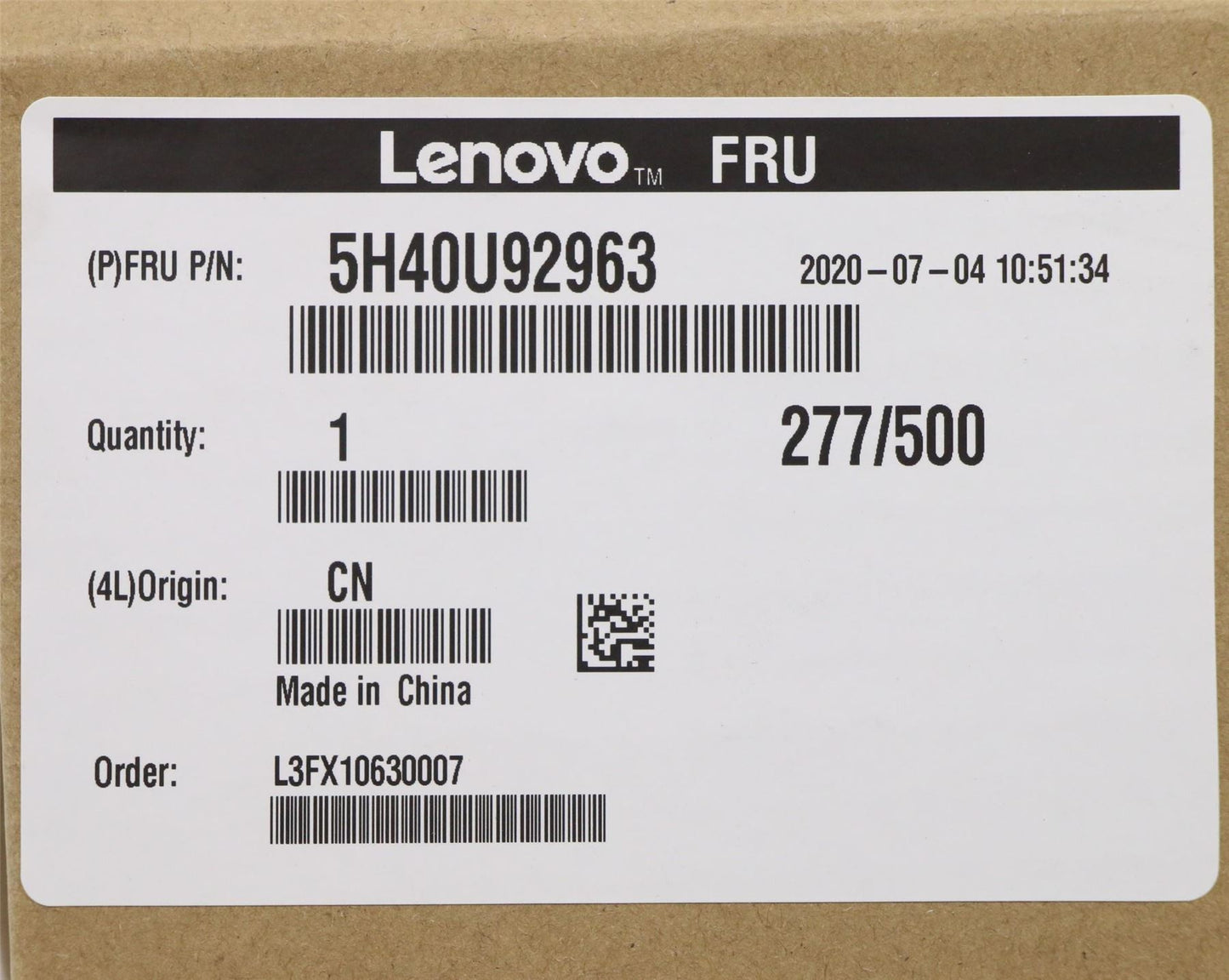 Lenovo Tiny M90q Thermal Cooling Fan Fans 5H40U92964
