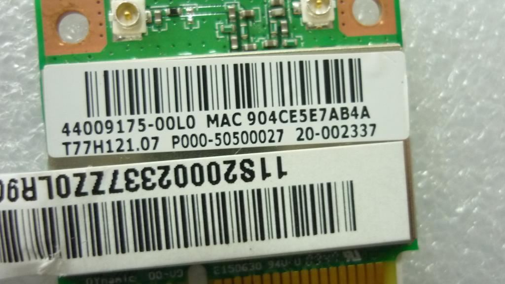 Lenovo Cbt AR9285 HB95 BGN Quanta NB WiFi WLAN Antenna Board 20002337