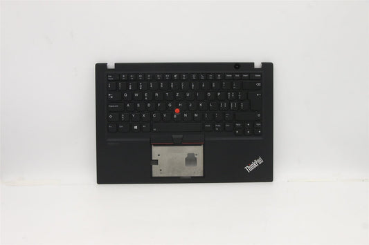 Lenovo ThinkPad T14s Keyboard Palmrest Top Cover Swiss Black Backlit 5M10Z41329