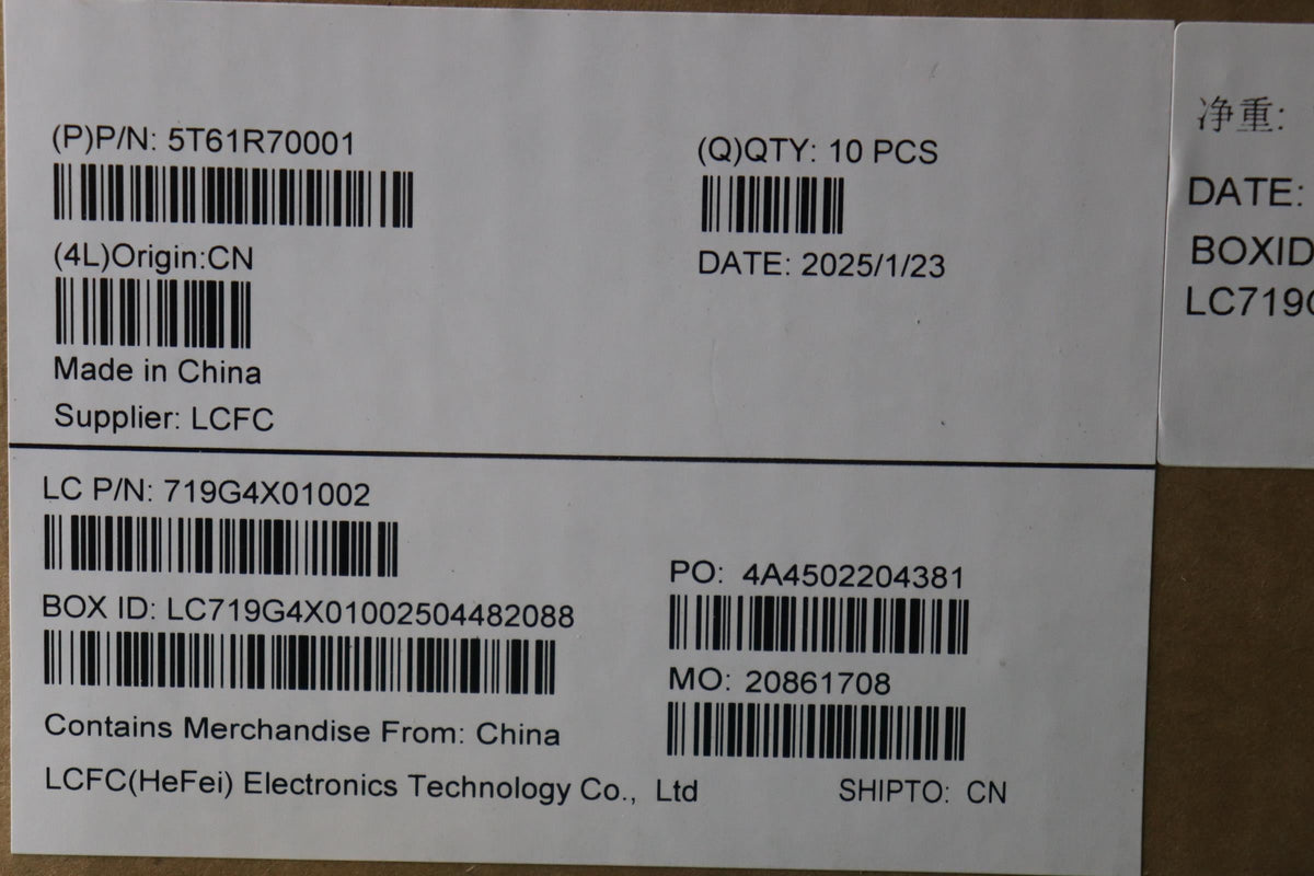Lenovo CLICKPAD Touchpad Board 5T61R70001