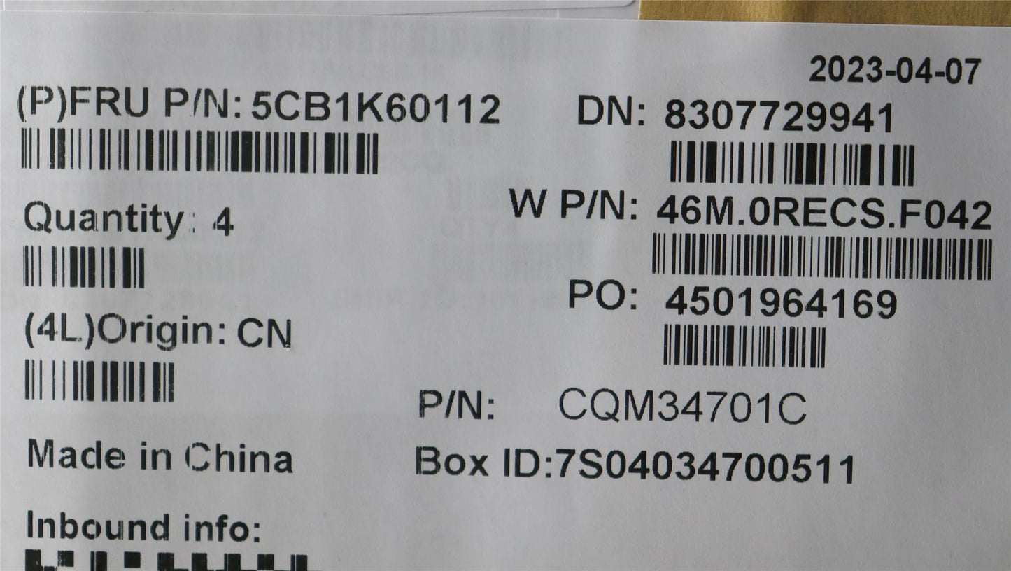 Lenovo Upper Case ASM_ITA W 82XY AB 5CB1K60112