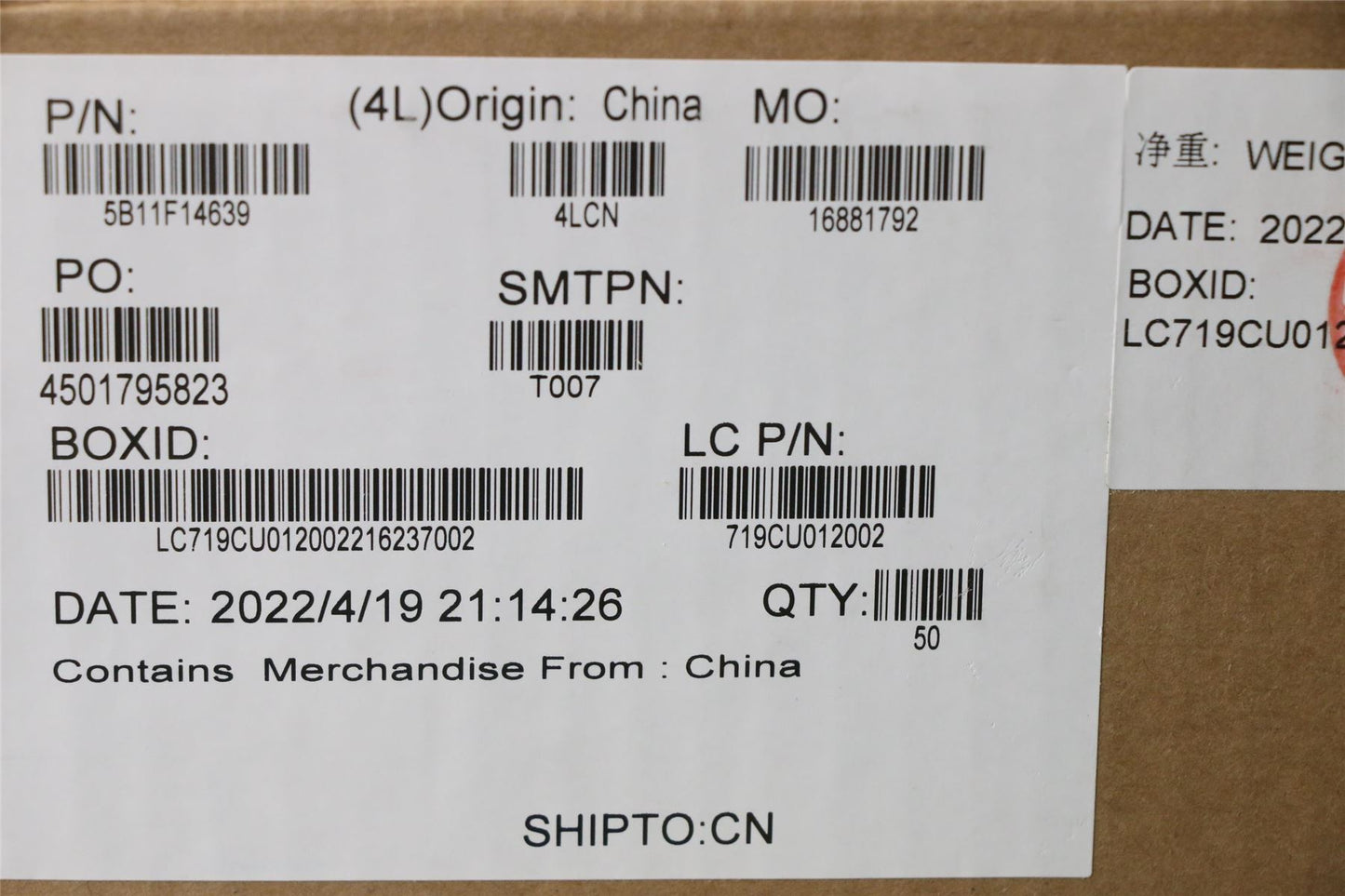 Lenovo CMOS BATTERY L 82LV DB 5B11F14639