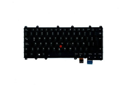 Lenovo Yoga X380 Keyboard Latin Spanish Black Backlit 01HW618