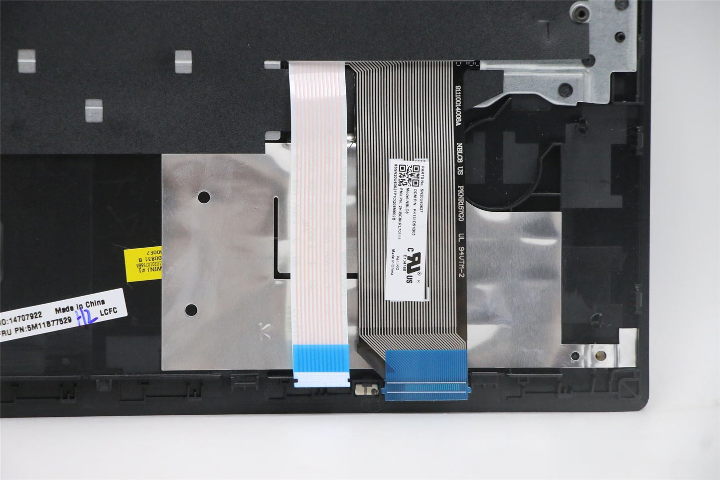 Lenovo MECH_ASM BL KB W C CVR TXTASM KOR BLK US 5M11B77529