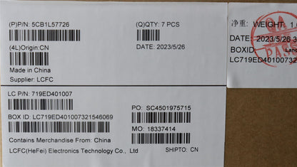 Lenovo FRU X13YG4_D_COVER_WW_SUB_ASSY_BK 5CB1L57726