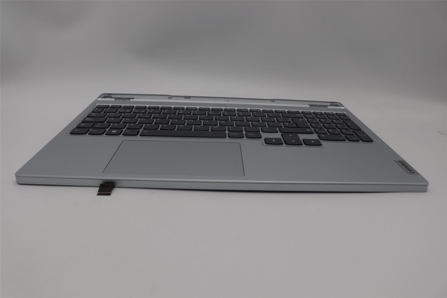 Lenovo 5 15IAH7 Palmrest Cover Touchpad Keyboard Spanish Cloud Grey 5CB1H22909