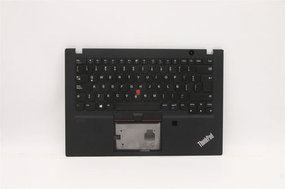 Lenovo ThinkPad T14s Keyboard Palmrest Top Cover Spanish LA Black 5M10Z41684