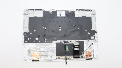 Lenovo 5 16IAH7H Palmrest Cover Touchpad Keyboard Belgian Storm Grey 5CB1F38552