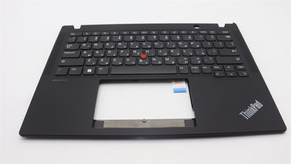 Lenovo ThinkPad X13 Gen 4 Keyboard Palmrest Top Cover Hebrew Black 5M11H89004
