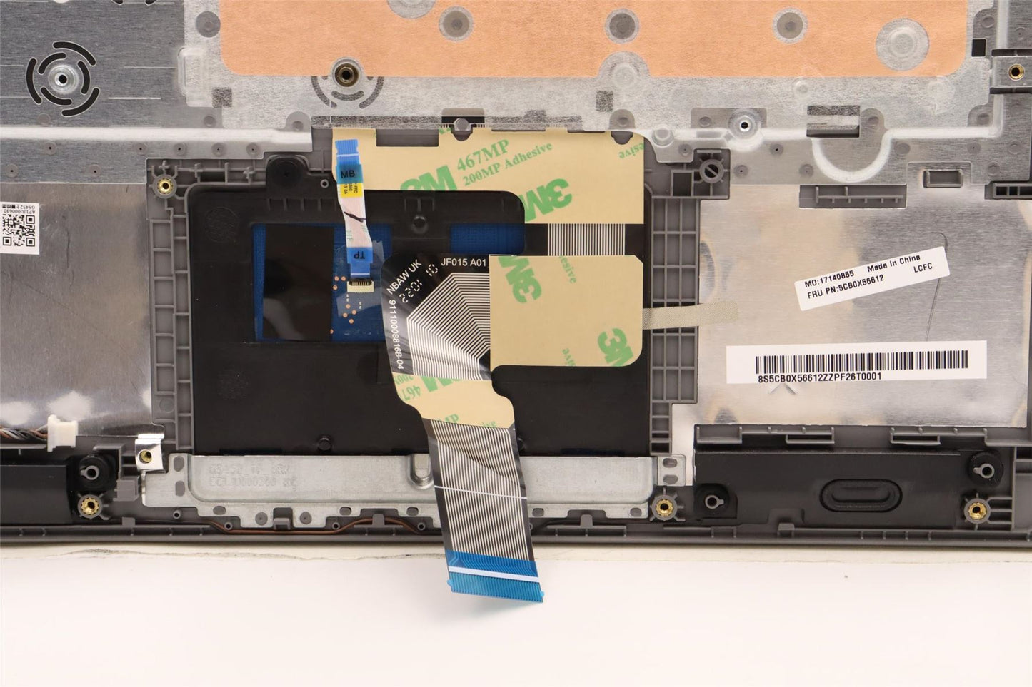 Lenovo Upper Case ASM_FR-ARL81WANFPPGYDIS 5CB0X56612