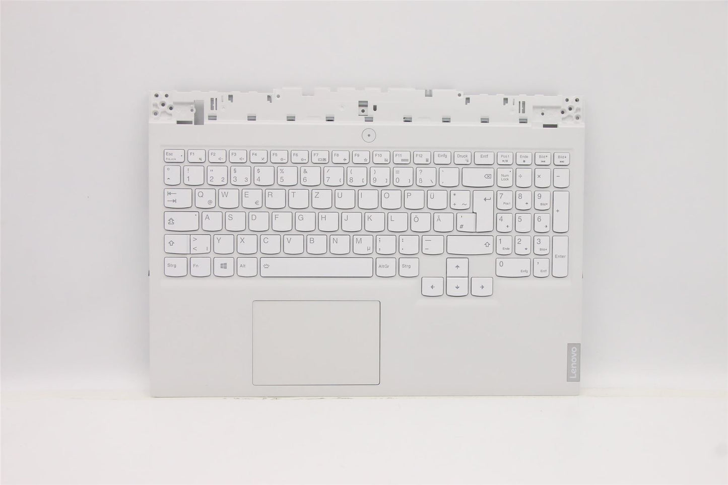 Lenovo 5 15ITH6 Palmrest Cover Touchpad Keyboard German Silver 5CB1D12367