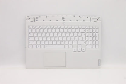 Lenovo 5 15ITH6 Palmrest Cover Touchpad Keyboard German Silver 5CB1D12367