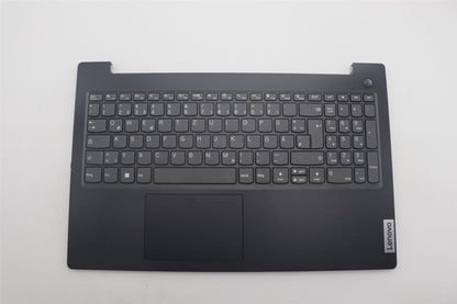 Lenovo V15 G4 IAN Palmrest Cover Touchpad Keyboard German Black 5CB1L14634
