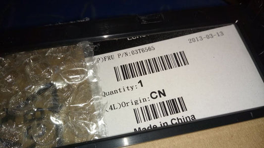 Lenovo FRU,Bezel for removal HDD.31 HDD Board 03T6565