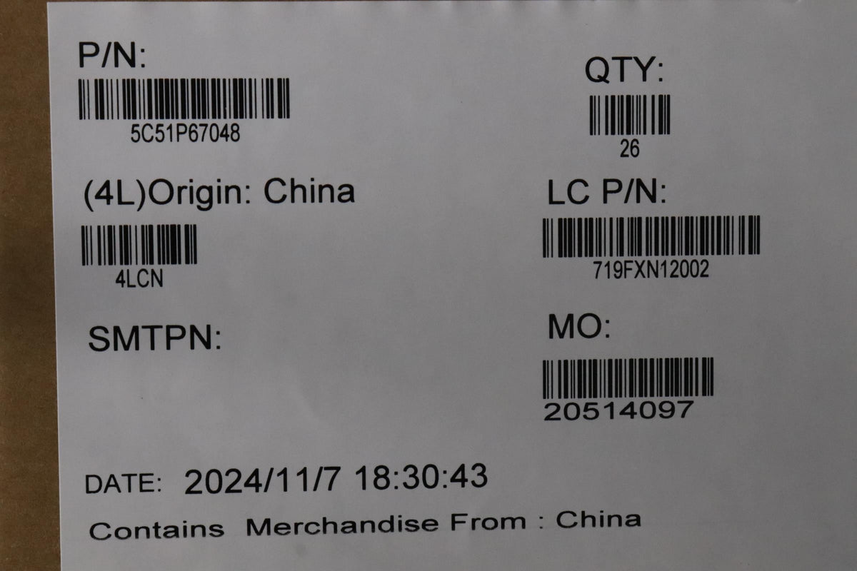 Lenovo CARDPOP SENSOR/B NSG461 Sensor Board 5C51P67048