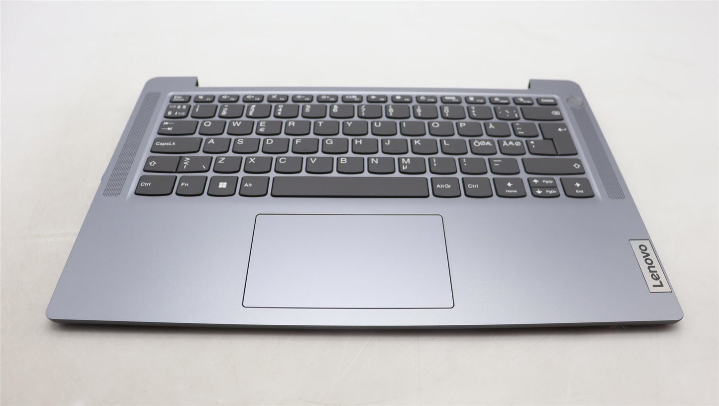 Lenovo IdeaPad 3 14IAH8 Palmrest Cover Touchpad Keyboard Nordic 5CB1M46413