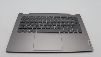 Lenovo ThinkBook 14s G3 IRU Palmrest Cover Touchpad Keyboard Swiss 5CB1L43750