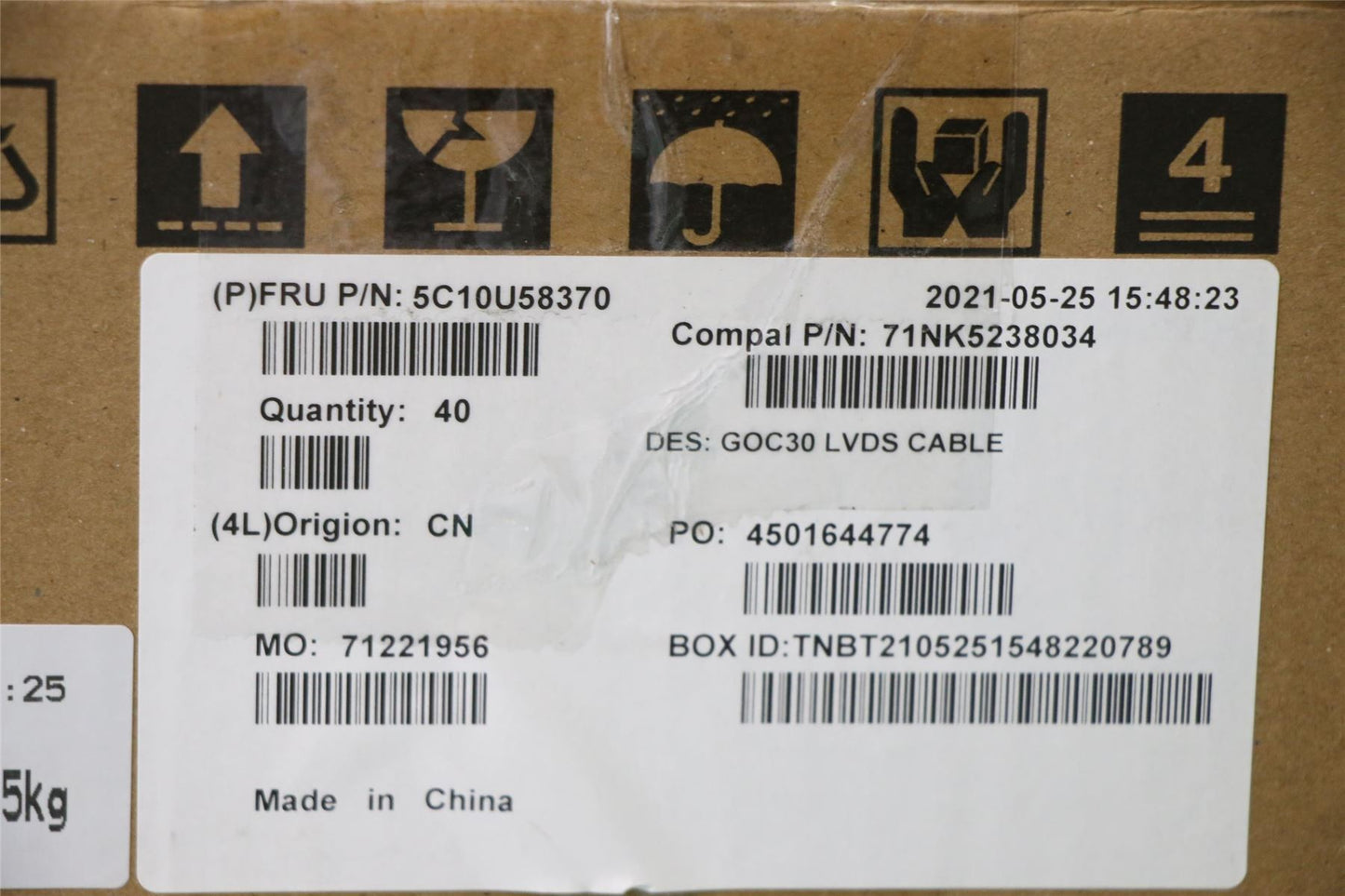 Lenovo FFC M/B-LCD 31E 5C10U58370