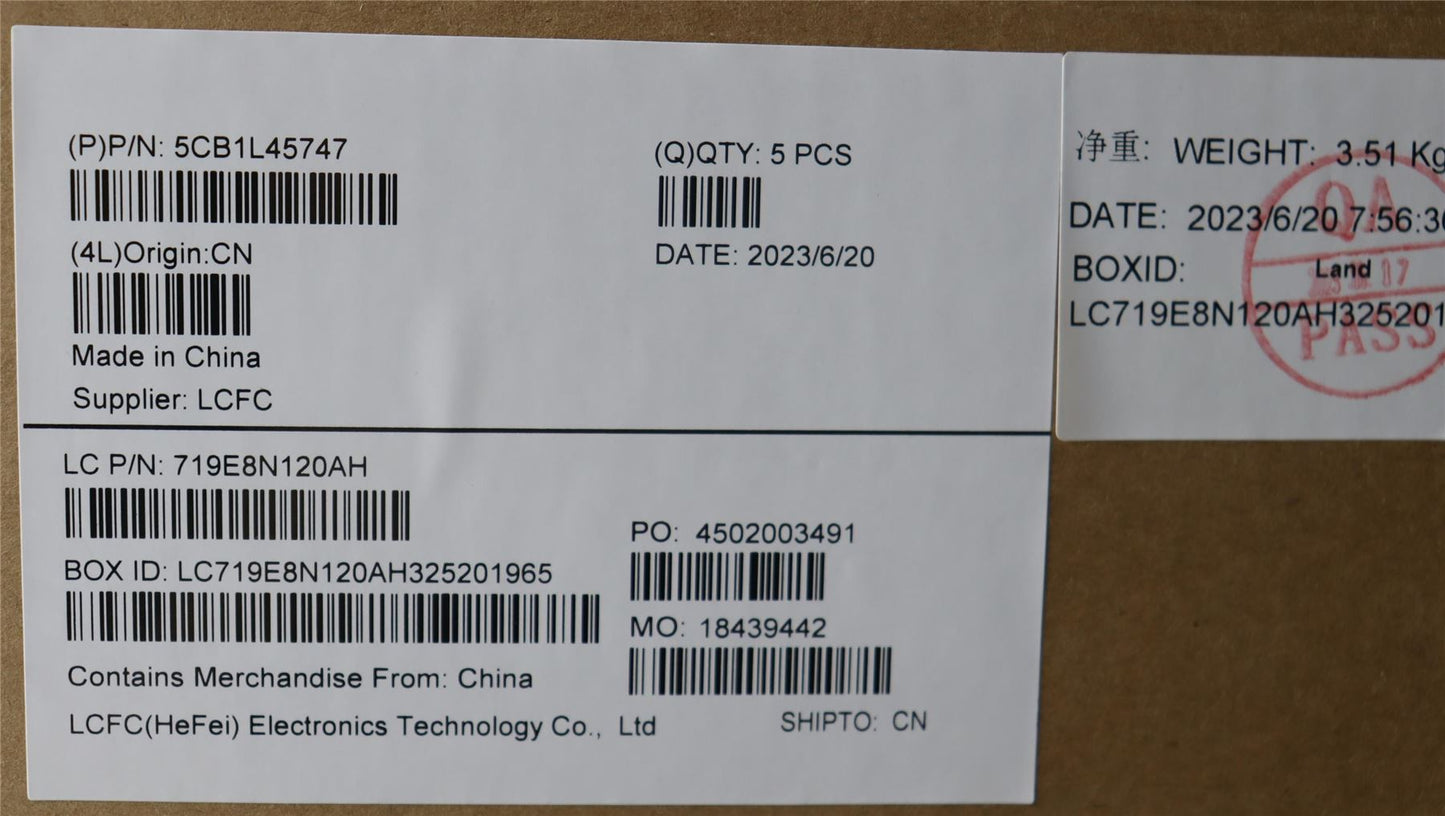 Lenovo IdeaPad 3 15IRU8 Palmrest Cover Touchpad Keyboard Spanish 5CB1L45747