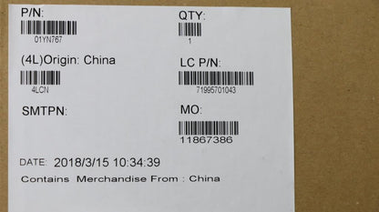Lenovo NB_KYB FRU COMO NM,LTN,KB-BL,SV,TR 01YN767