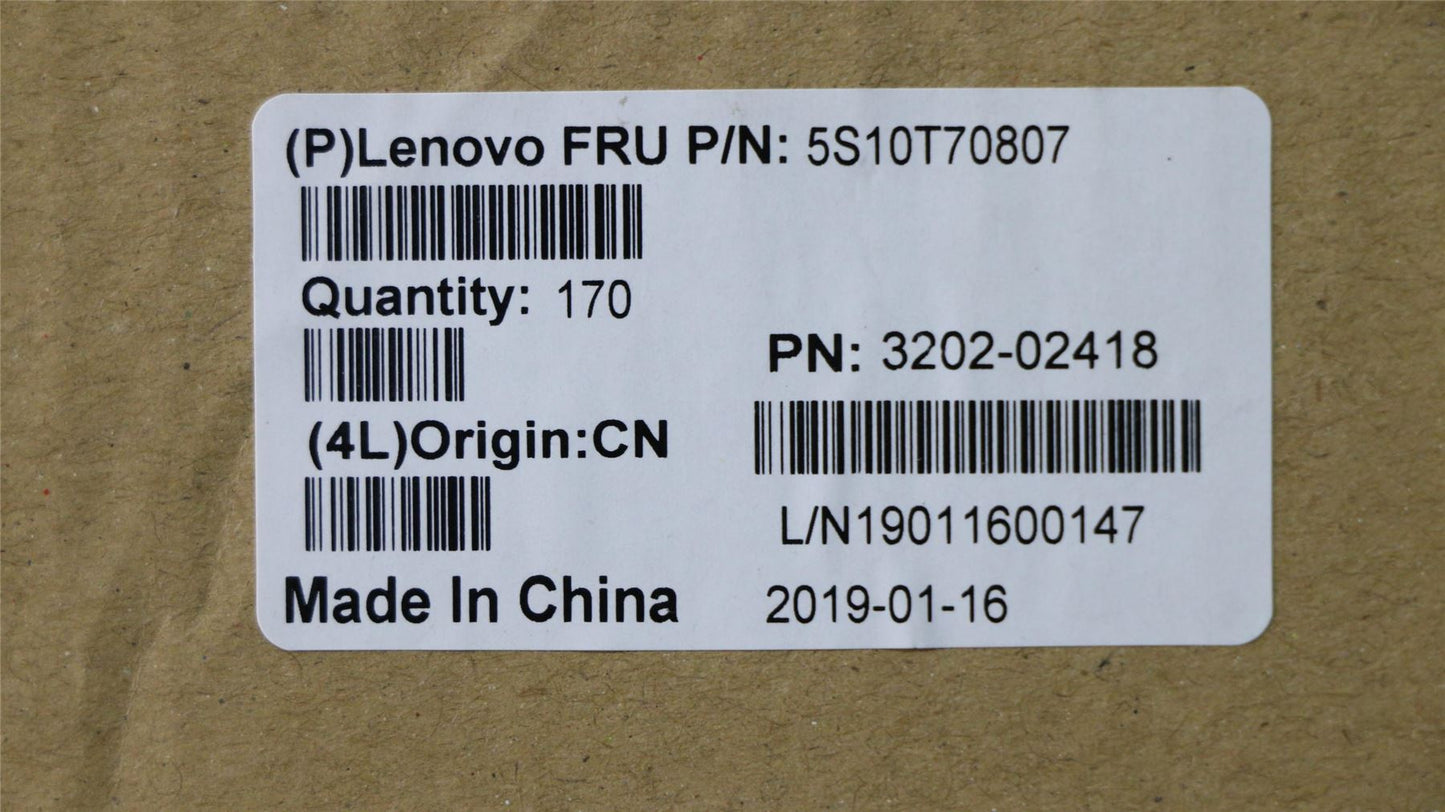 Lenovo Chromebook 100e 2nd Screw Set Kit 5S10T70807