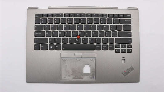 Lenovo Yoga X1 3ème clavier repose-mains couvercle supérieur US International argent 01LX950