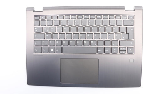 Lenovo Yoga 530-14IKB Keyboard Palmrest Top Cover German Grey 5CB0R08887