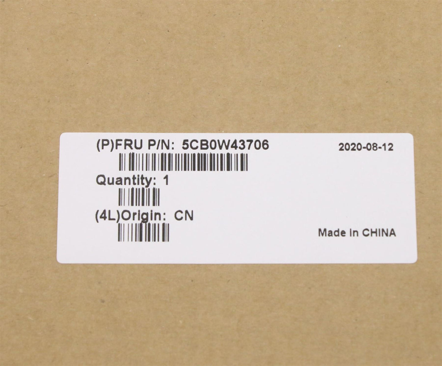 Lenovo Upper Case ASM_CH L81XA ICEBUAL 5CB0W43706