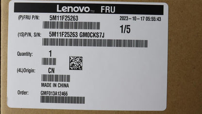 Lenovo ThinkPad T14s Gen 2 Keyboard Palmrest Top Cover Nordic Black 5M11F25266