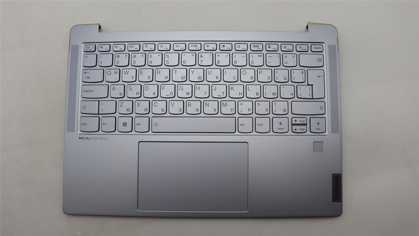 Lenovo Yoga 6 14APU8 Palmrest Cover Touchpad Keyboard Bulgarian 5CB1L64497