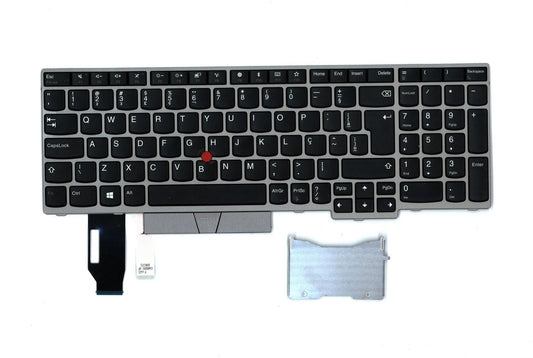 Genuine Lenovo 01YN704 FRU CM Keyboard  ASM w/Num Silver (Lite on) Brazil