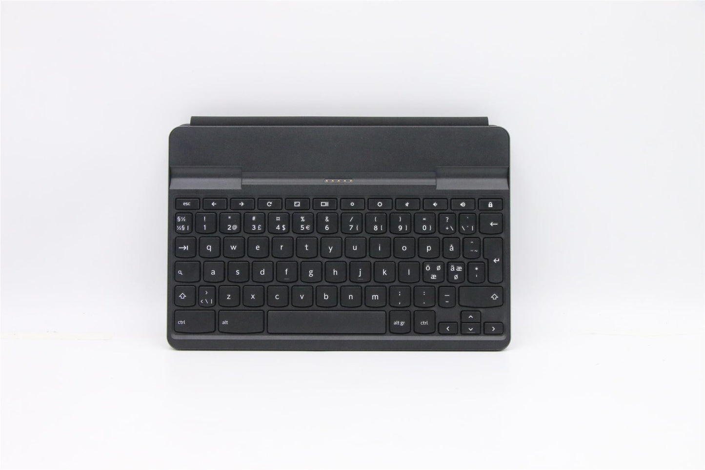 Lenovo Chromebook 10e Tablet Keyboard Palmrest Nordic Black 5M10W64502