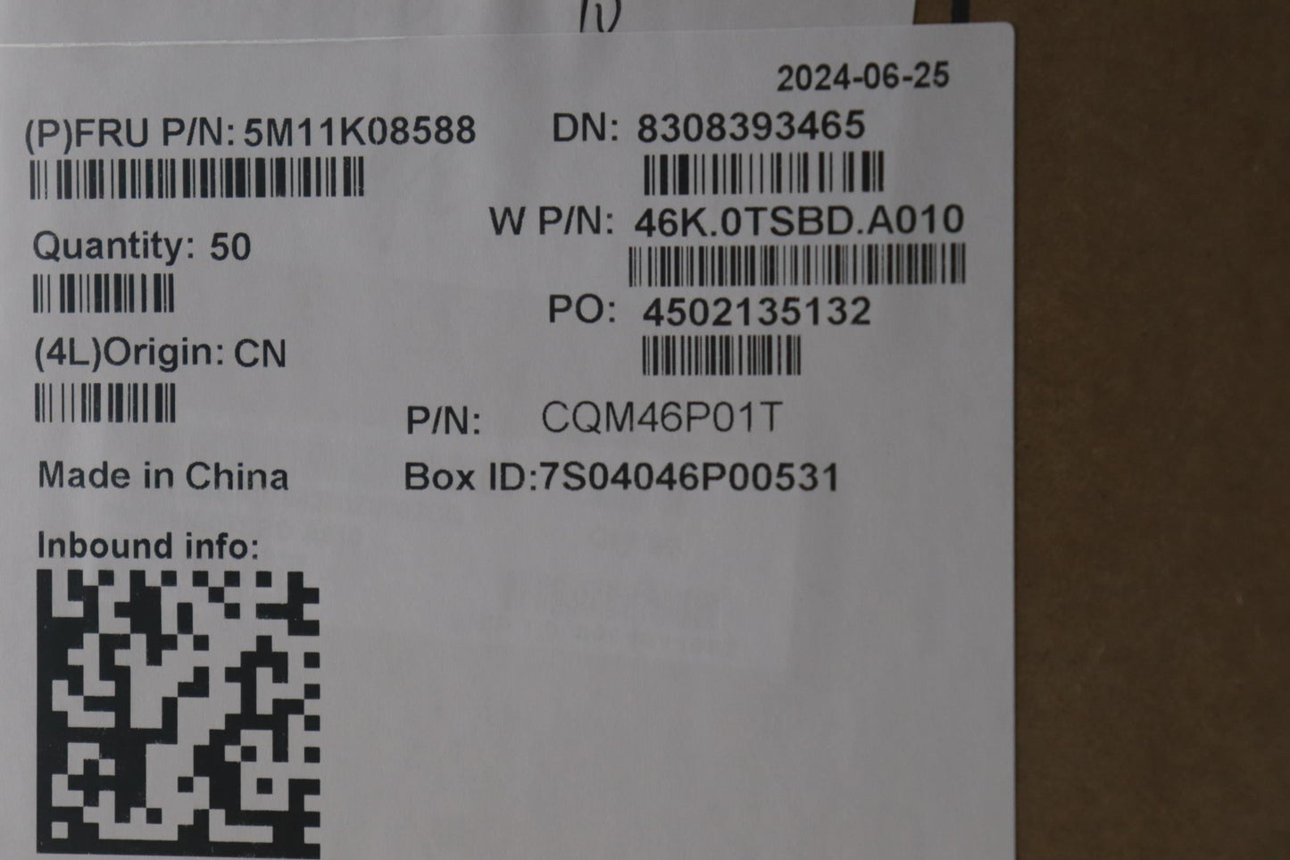 Lenovo CS22 3+2bCP, Mylar, PCB, Black, SOVP&MP, Transimage NFC ELAN Board 5M11K08584