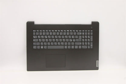 Lenovo V17 G2-ITL Keyboard Palmrest Top Cover Italian Grey 5CB1C92932