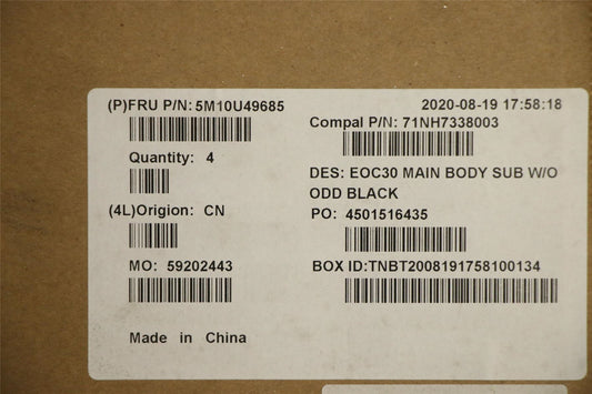 Lenovo 5M10U49685 MECH_ASM 340_BC-W-NON ODD_ASSY(BLACK)