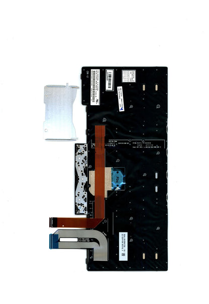 Lenovo ThinkPad T480s L380 L390 E480 E490 Keyboard German Silver Backlit 01YN432