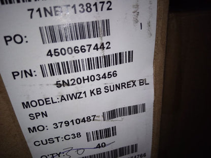 Lenovo SPA-T6G1B-JME-BlackKey-BLKBD 5N20H03456