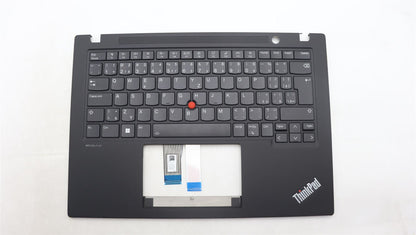 Lenovo ThinkPad T14s Gen 4 Keyboard Palmrest Top Cover Black Backlit 5M11L92976
