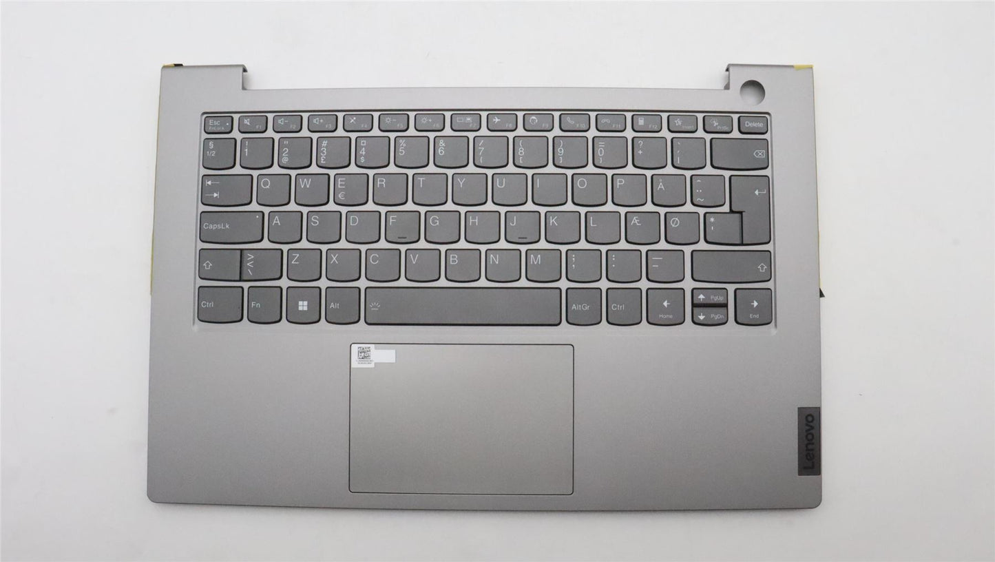 Lenovo ThinkBook 14 G4 IAP Palmrest Cover Touchpad Keyboard Danish 5CB1L54681