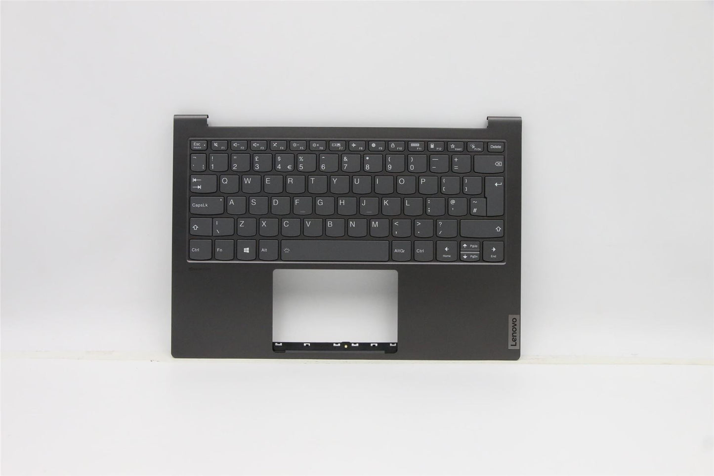 Lenovo IdeaPad 7 13ITL05 Keyboard Palmrest Top Cover UK Iron Grey 5CB1B01274
