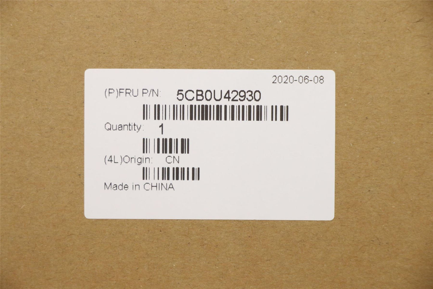 Lenovo Upper Case ASM_IT L81Q4 BL_BK 5CB0U42930