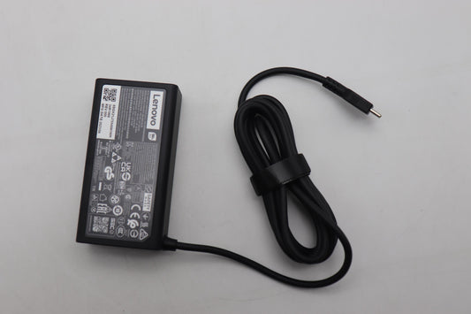 Lenovo AC_ADAPTER,TYPE-C,65W,3P,Black 65W USB-C 3 Pin AC Charger Adapter 5A11J62100