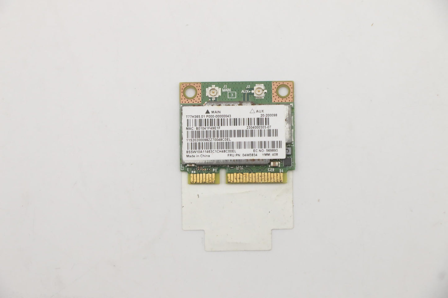 Lenovo Broadcom/BCM43228+BCM20702 abgn&BT4.0 Bluetooth 4.0 M.2 Broadcom Board 20200098