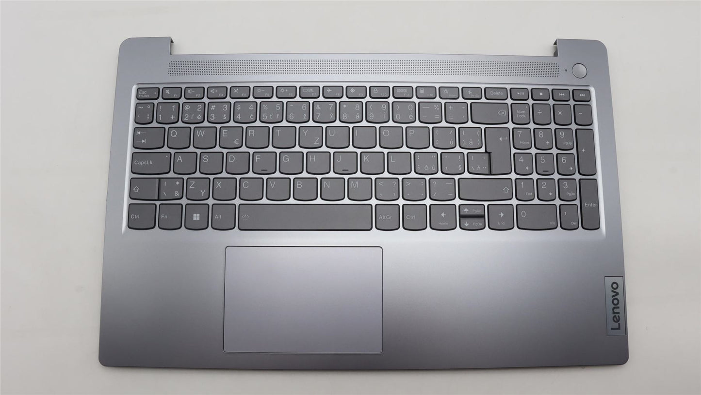 Lenovo IdeaPad 3 15IAN8 Palmrest Cover Touchpad Keyboard Arctic Grey 5CB1K94945