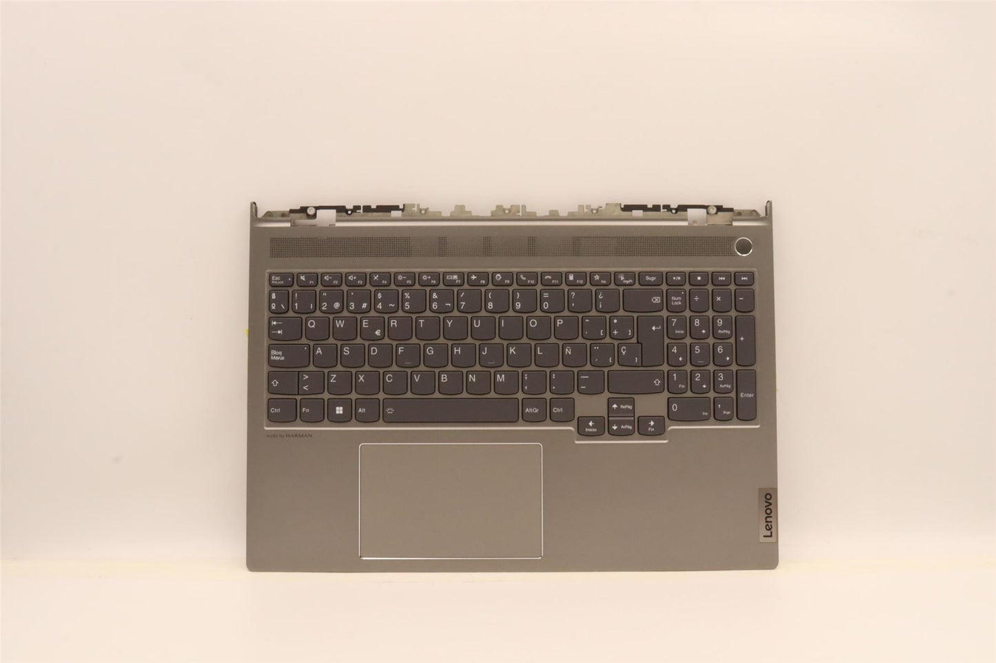 Lenovo ThinkBook 16p G3 ARH Palmrest Cover Touchpad Keyboard Spanish 5CB1J23753