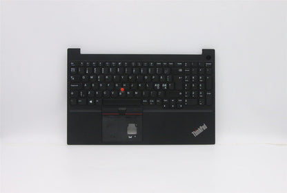 Lenovo ThinkPad E15 Gen 2 Keyboard Palmrest Top Cover Nordic Black 5M10W64525