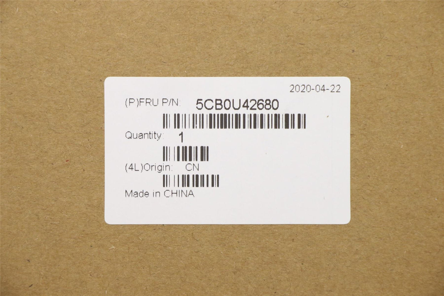 Lenovo V340-17IWL Keyboard Palmrest Top Cover US International Grey 5CB0U42680