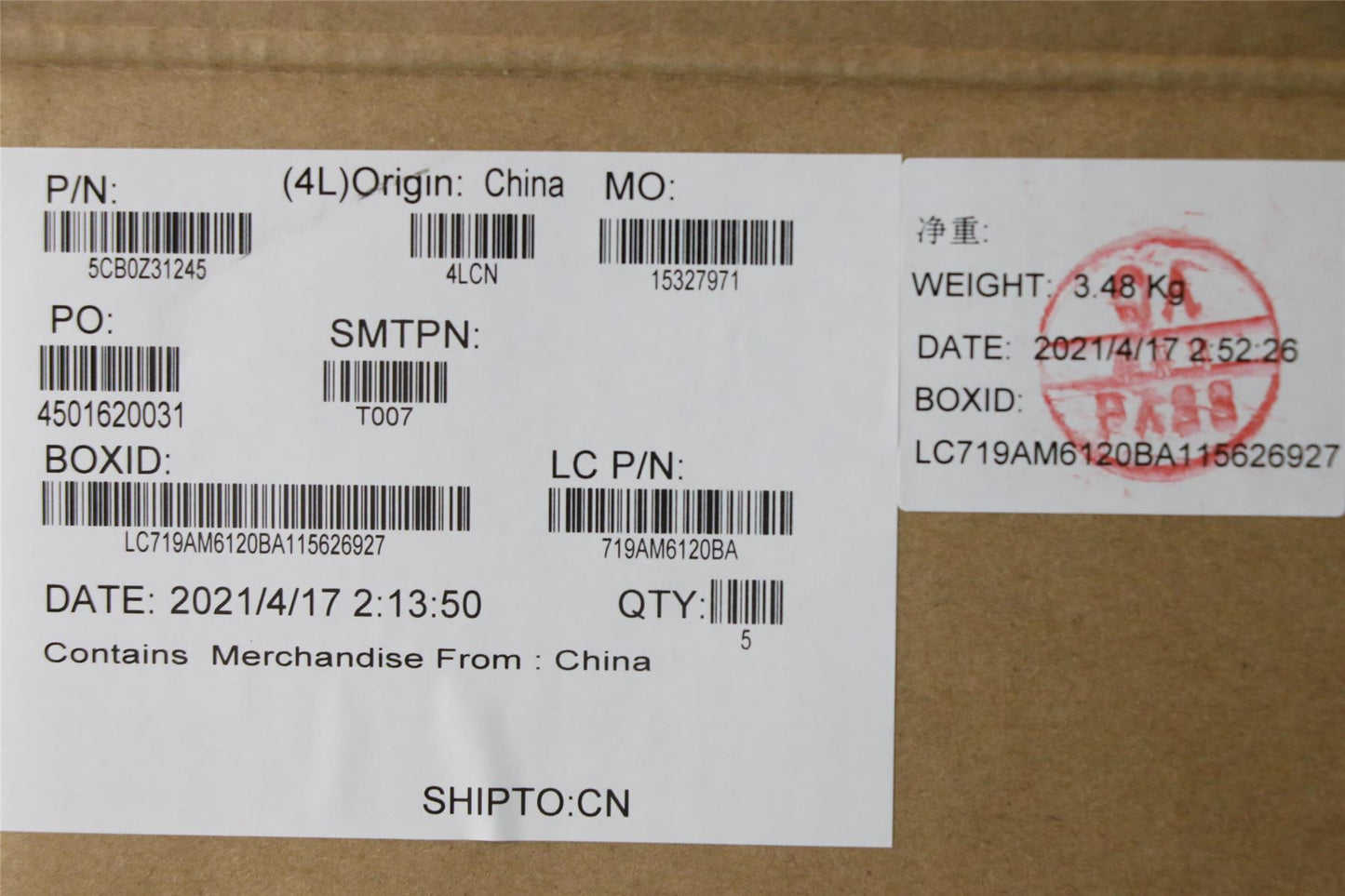 Lenovo Upper Case ASM_SPL81YKNFPNBLAB 5CB0Z31245