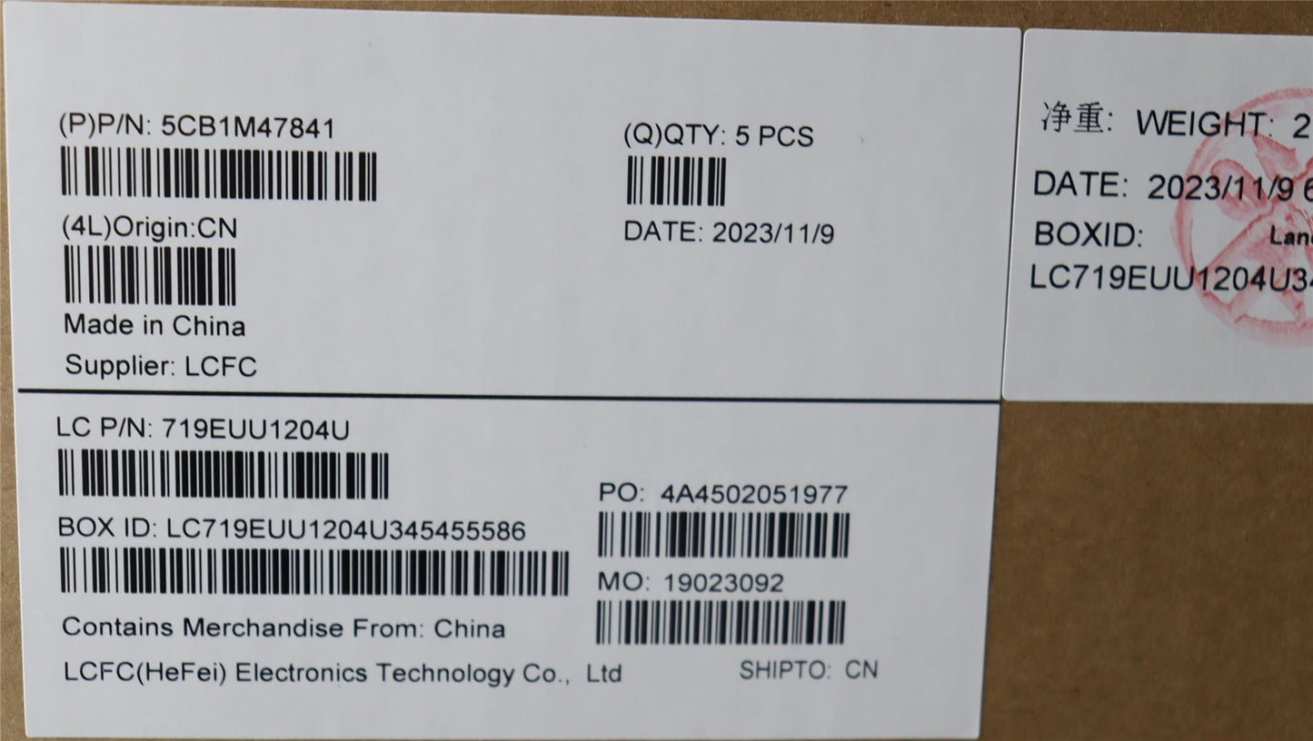 Lenovo COVER Upper Case ASM_SWS L 83ELFPAG 5CB1M47841